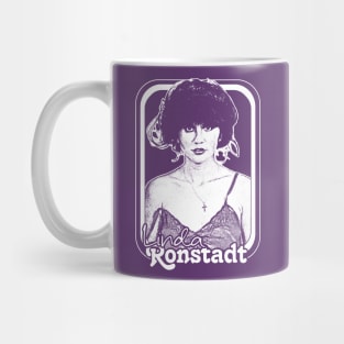 Linda Ronstadt // Original 1970s Style Fan Art Design Mug